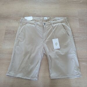 NWT (118$) EDWIN endurance Otis short slim chino in beige SZ 36 Classic